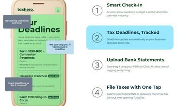 TaxHero AI screenshot