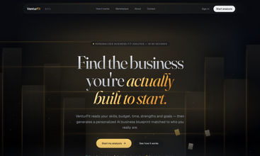 VenturFit screenshot