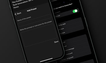 Audio Writer screenshot