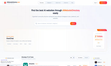 AI Website Directory screenshot