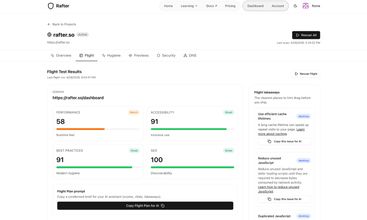 Rafter screenshot