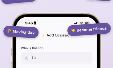 WishDay: AI Occasion Reminders & Greetin screenshot