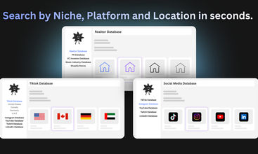Social brands Creator Database screenshot
