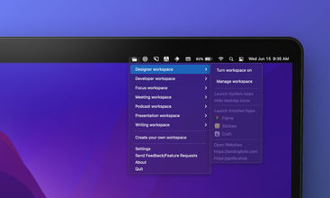 Spaces for macOS screenshot