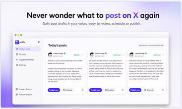 Xenith screenshot