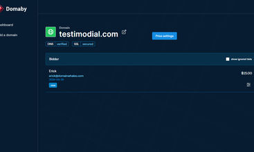 Domaby.com screenshot