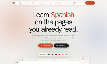 NativeLingo screenshot