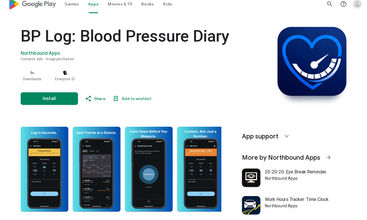 BP Log: Blood Pressure Diary screenshot