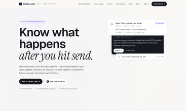 MailSenseAI screenshot