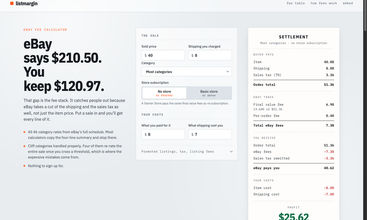 Listmargin screenshot