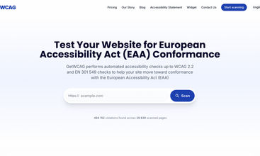 GetWCAG screenshot
