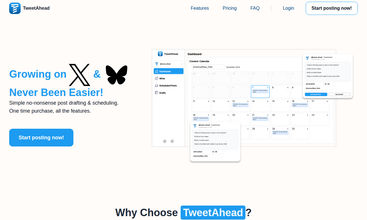 TweetAhead screenshot
