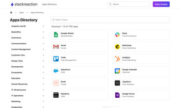 StackReaction screenshot