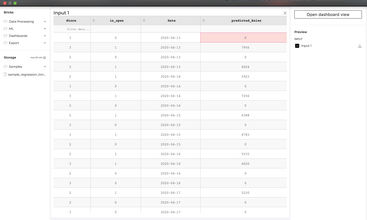Datrics screenshot