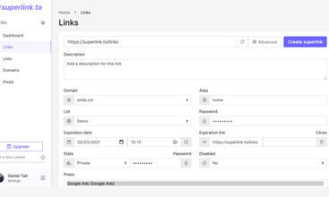Superlink.to screenshot