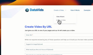 DataVids screenshot