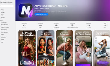 Neurona － AI Photo Generator screenshot