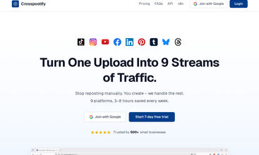 Crosspostify screenshot
