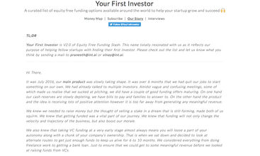 YourFirstInvestor screenshot