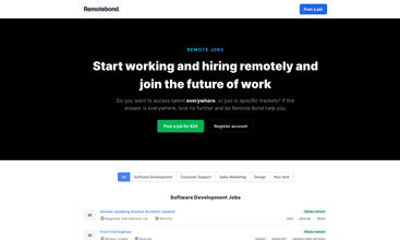 Remotebond screenshot