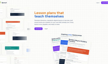 Sprout Lessons  screenshot