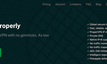 ProperVPN screenshot