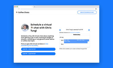Coffee Chats screenshot