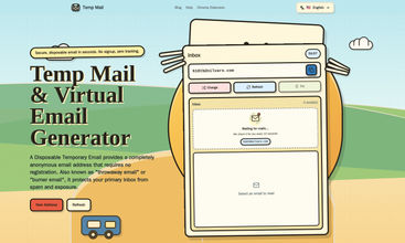 MyTempMail screenshot