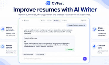 CVFast screenshot