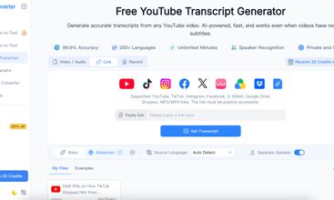 Transcribe Audio to Text screenshot