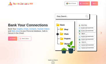 BoomConsole screenshot