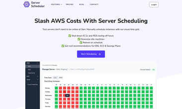 Server Scheduler screenshot