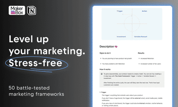 MakerBox Frameworks screenshot
