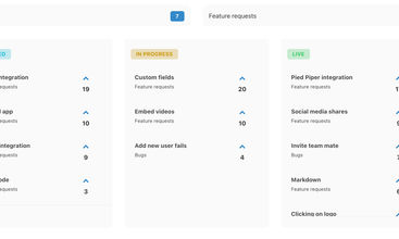 Upvoty screenshot