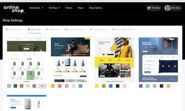 Online Shop screenshot
