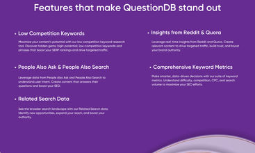 QuestionDB screenshot