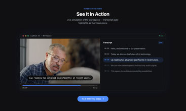 LipRead AI screenshot