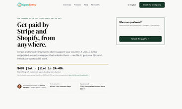 Open Entity screenshot