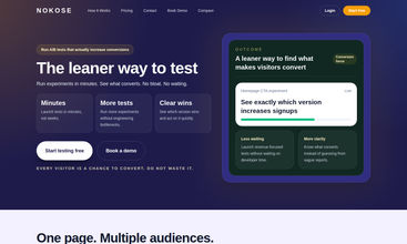 Nokose screenshot