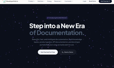 DeveloperHub screenshot