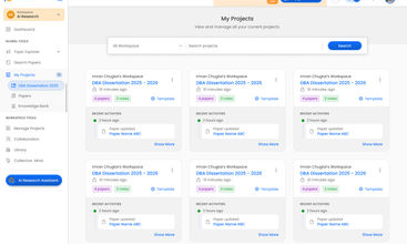 ResearchCollab screenshot