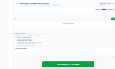 LongTerMemory AI Study Tool screenshot