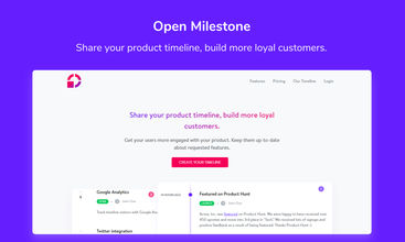 Open Milestone screenshot