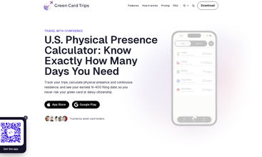 Green Card Trips screenshot