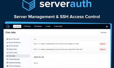 ServerAuth screenshot