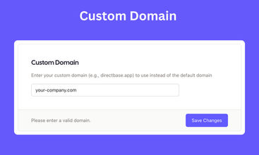 Directbase screenshot