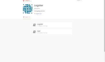 Logster screenshot