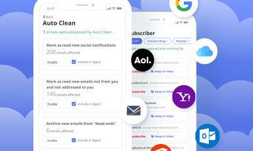 Clean Email screenshot