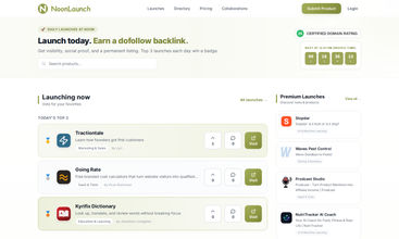 NoonLaunch screenshot