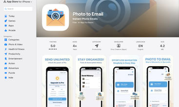 Photo To Email screenshot